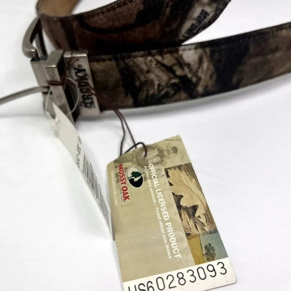 Mossy Oak Belt Belts Camouflage Reversible 44 Hunting NWT